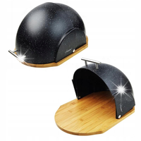 Chlebak owalny czarny MAESTRO MR-1678G-BLACK