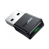 Adapter konektor nadajnik odbiornik Bluetooth 5.3 USB zasięg 20m czarny