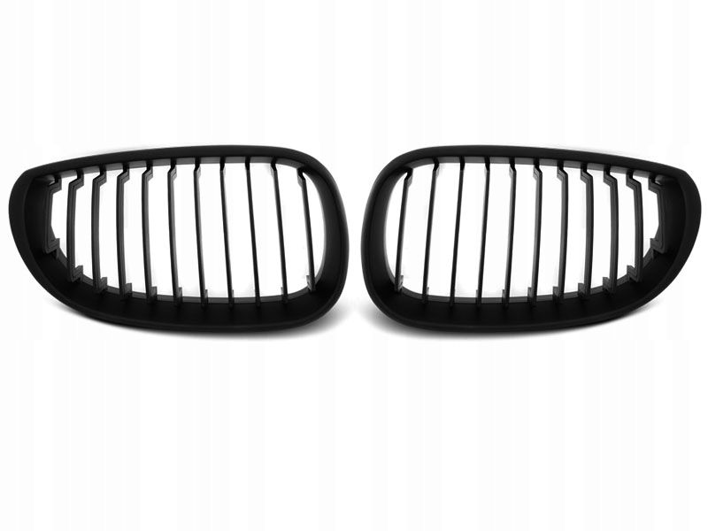GRILL NERKI BMW E60/E61 03-10 BLACK zdjęcie 2