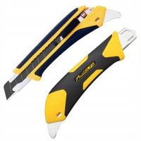 Nożyk 18mm żółty z suwakiem i płetwą - OLFA L5-AL