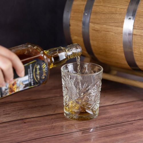 20x Butelki szklane DANIELS 0,5l + KRATOWNICA na Whisky, Wódka, Alkohol na Arena.pl