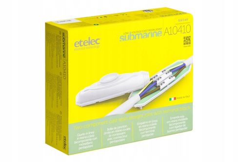 Mufa kablowa żywiczna 5x 1,5-10 mm2 Hermetyczna IPX8 1kV Etelec A1-0410 na Arena.pl