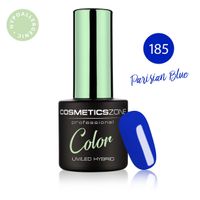 Cosmetics Zone Lakier hybrydowy hipoalergiczny niebieski 7ml 185