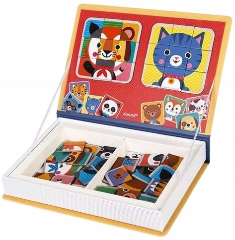 JANOD Magnetibook ZWIERZĄTKA Puzzle Magnetyczne na Arena.pl