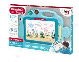 znikopis kolorowy niebieska rybka 628-101 na Arena.pl