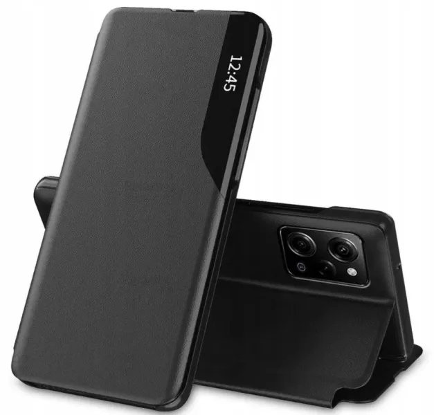 Etui Tech-Protect Smart View na Xiaomi Redmi 12 -  czarne zdjęcie 1
