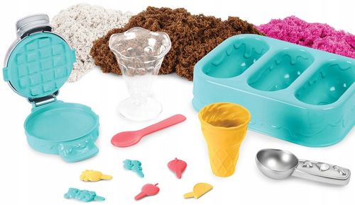 KINETIC SAND LODOWE PRZYSMAKI LODZIARNIA PACHNĄCY 3 KOLORY ZAPACHOWE na Arena.pl