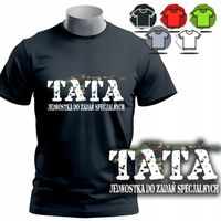 KOSZULKA T-SHIRT MĘSKI - TATA DO ZDAŃ SPECJALNYCH DZIEŃ TATY - S