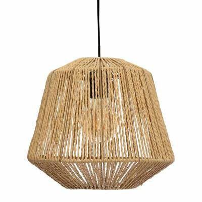 Lampa wisząca Jily rattan zdjęcie 1