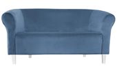 Sofa Milo MG33 niebieski nogi 15 białe