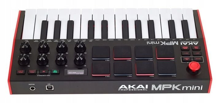 Akai MPK Mini MK3 Klawiatura sterująca USB + Software MPC Beats CMP Starter zdjęcie 11