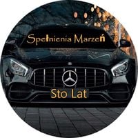 Opłatek na tort Mercedes Auto Samochód Logo Urodziny 18 30 40 50