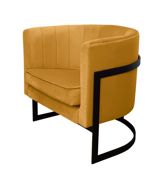 Fotel Glamour podstawa czarna MG15 zdjęcie 2