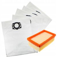 FILTR WORKI 5szt DO KARCHER WD4 WD5 WD6 PREMIUM