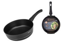 Patelnia głęboka Royal 24 cm powłoka nieprzywierająca indukcja gaz zmywarka