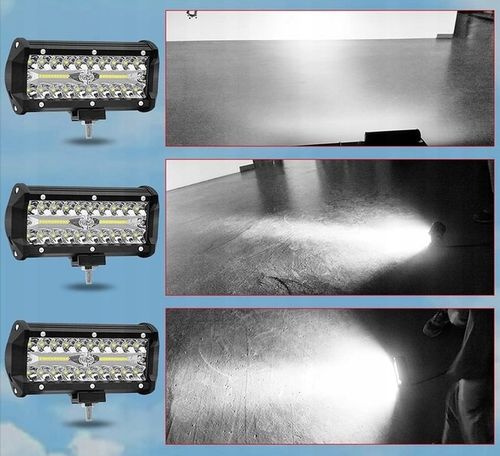 Zestaw 2 x halogen Lampa robocza oświetlenie LED 120W 12-24V na Arena.pl