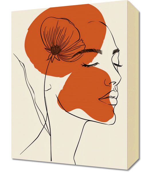 Obraz 30x40cm Ciepło Kwiatu zdjęcie 1