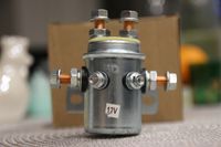 PRZEKAŹNIK WYCIĄGARKI SOLENOID BECZKOWY 12V MOCNY 300A VIP SOLIDNY