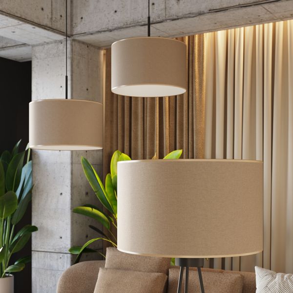 Lampa wisząca NEVIA taupe zdjęcie 12