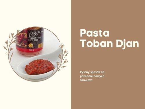 Pasta Sos Toban Djan Doubanjiang Chilli Bean ze sfermentowaną pastą z soi i bobu 368g na Arena.pl