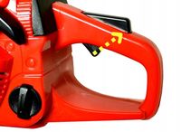 PIŁA MOTOROWA ZABAWKOWA dla dzieci DUŻA SPALINOWA + RUCHOMY GUMOWY ŁAŃCUCH