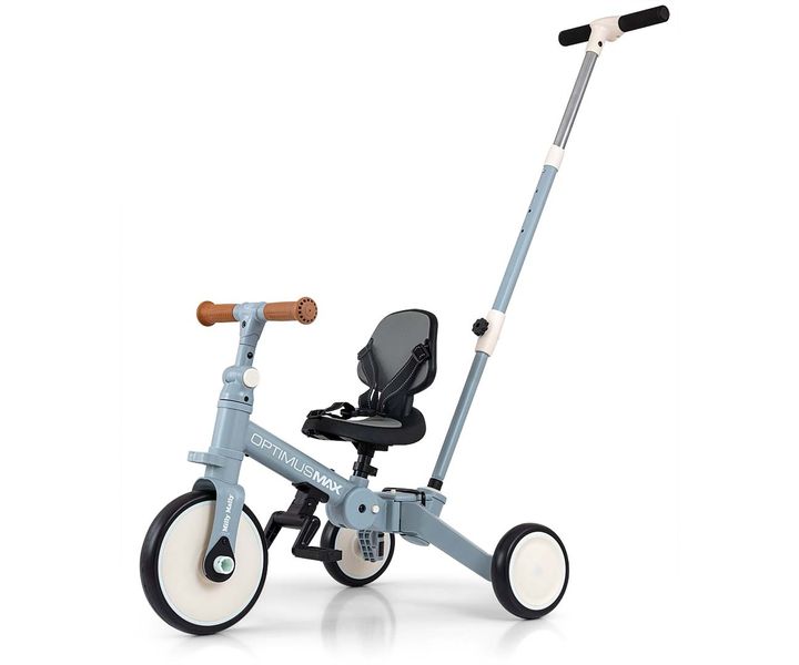 MILLY MALLY 6266 Rowerek 5w1 OPTIMUS MAX denim zdjęcie 1