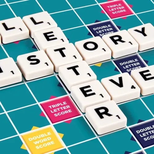 SCRABBLE ORIGINAL Gra Słowna planszowa dla dzieci na Arena.pl