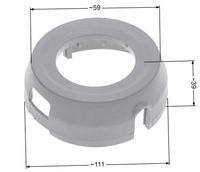 Pokrywa głowicy żyłkowej NZ09 / NZ160 wykaszarki marketowe NZ168