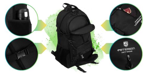 plecak ptn pwy-02-6256 black na Arena.pl