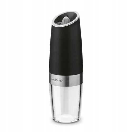 Zestaw 2x MŁYNEK ELEKTRYCZNY PIEPRZU i SOLI biały i czarny Konighoffer Luca na Arena.pl