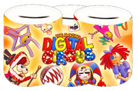 Skarbonka Ceramiczna The Amazing Digital Circus - Niesamowity cyfrowy cyrk