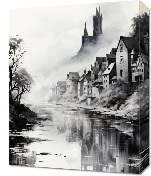 Obraz 40x50cm Mglisty Refleks zdjęcie 1