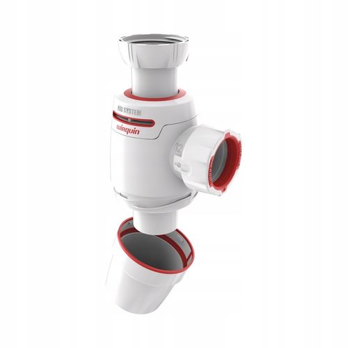 WIRQUIN SYFON UMYWALKOWY BEZ SPUSTU NEO AIR Z NAPOWIETRZANIEM na Arena.pl