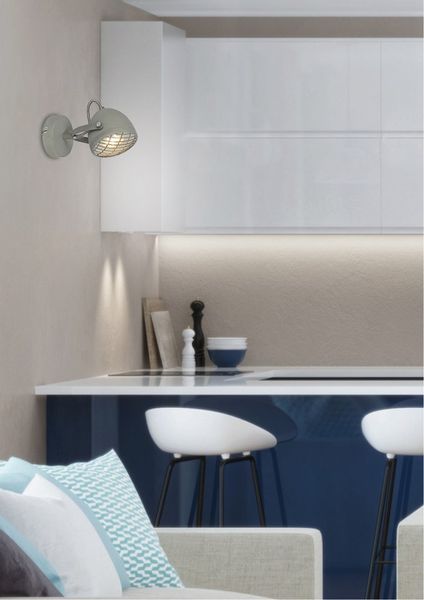 Pent kinkiet 1x50W GU10 betonowy szary zdjęcie 3