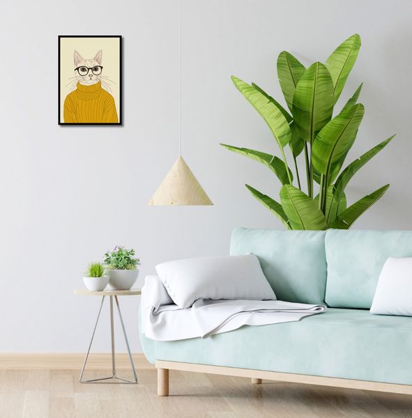 Plakat 29,7x42cm Intelektualista zdjęcie 4