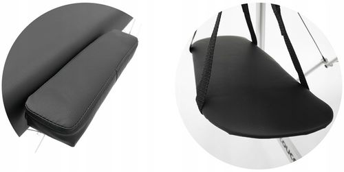 Stół Masażu 3-Seg Przenośny Składany Aluminiowy Łóżko Kosmetyczne Leżanka na Arena.pl