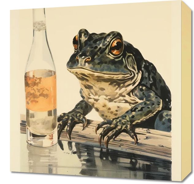 Obraz 50x50cm Refleksje Błotniaka zdjęcie 1