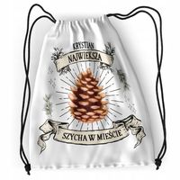 Plecak Dla Krystiana Sportowy Szkolny Worek Torba Z Nadrukiem Ze Zdjęciem