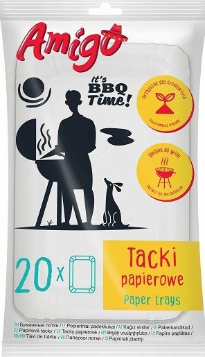 TACKI PAPIEROWE 20SZT AMIGO zdjęcie 1