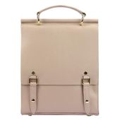 Luka plecak miejski damski skóra naturalna styl vintage z kieszeniami