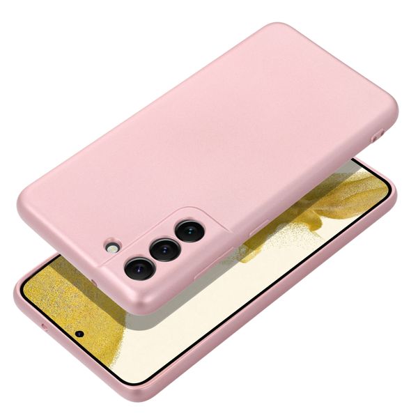Futerał METALLIC do SAMSUNG A17 różowy zdjęcie 1