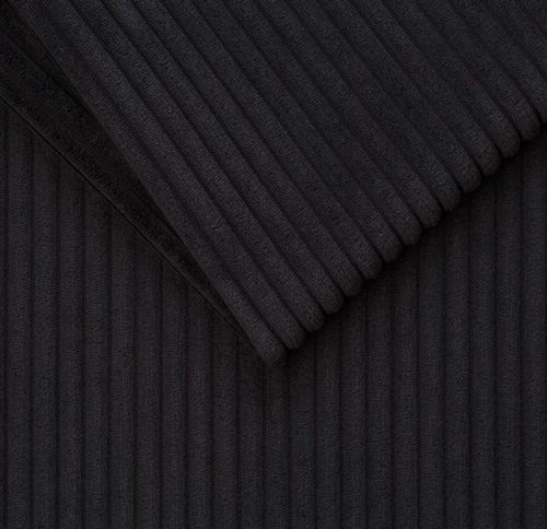 Poszewka dekoracyjna Jasiek struktura toczona 40x40 czarna na Arena.pl