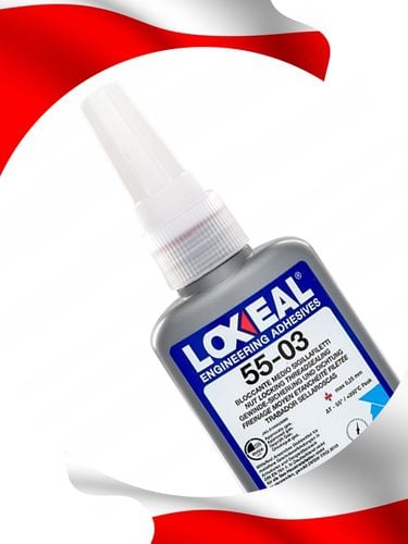 KLEJ DO GWINTÓW NIEBIESKI DO USZCZELNIANIA ŚRUB LOXEAL 55-03 50 ml na Arena.pl