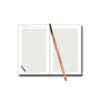 wkład do notesu a6 100 kartek w kratkę 8,3x13,5cm