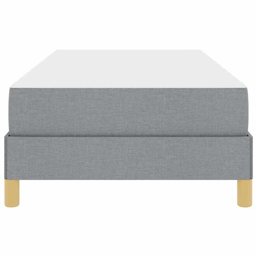 Łóżko sprężynowe Jasnoszary i brązowy 80 x 200 cm na Arena.pl