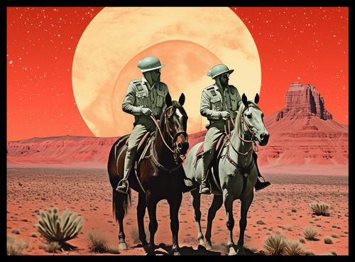 Plakat 55x40cm Patrol Kosmiczny na Arena.pl