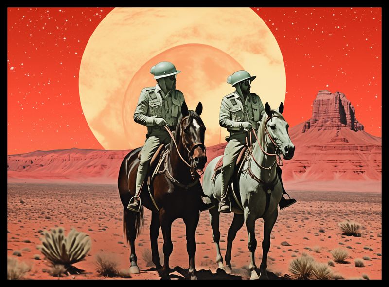 Plakat 55x40cm Patrol Kosmiczny zdjęcie 2