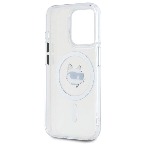 Etui Karl Lagerfeld do iPhone 15 Pro, Biały, MagSafe zdjęcie 7