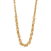 złoty bogaty naszyjnik z żółtego złota 585