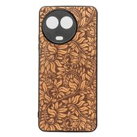 Drewniane Etui Bewood na Realme 11 5G LIŚCIE JABŁOŃ